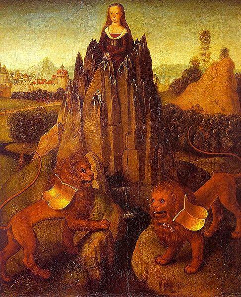 Allegory of Chastity, Hans Memling